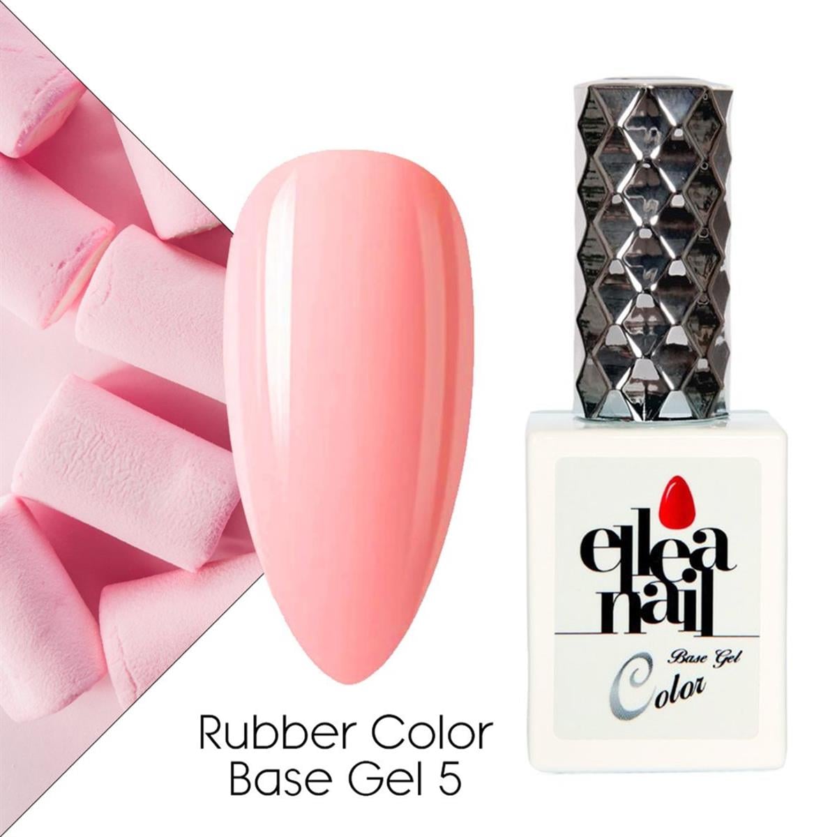 ELLEA NAİL RUBBER COLOR BASE GEL 5