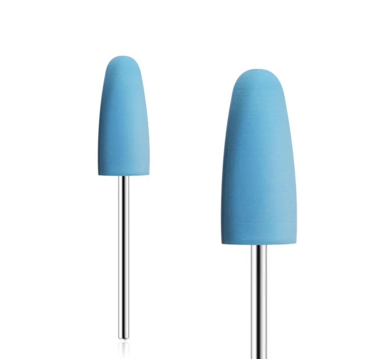 ELLEA NAİL SİLİKON MAVİ PARLATICI FREZE UÇ