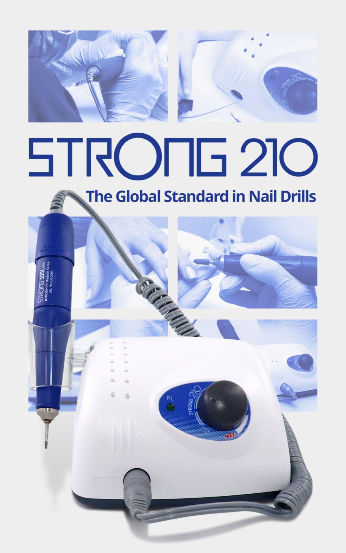 STRONG 210 MAX 65 W 35.000 RPM ELEKTRİKLİ FREZE TÖRPÜ MAKİNESİ ORJINAL KOREA 