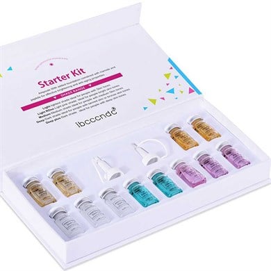 ibcccndc KALICI CİLT BAKIM SETİ BB GLOW BOOSTER CİLT GÜÇLENDİRİCİ SERUM SET 8 ml x 12 Şişe