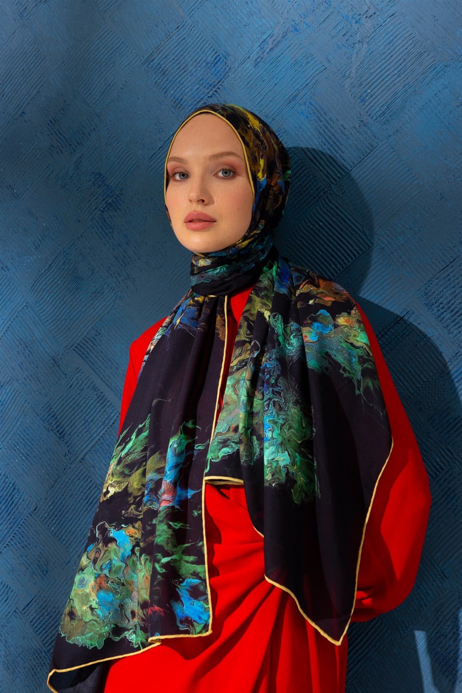ÇİSE MODAL İPEK ŞAL 70x190