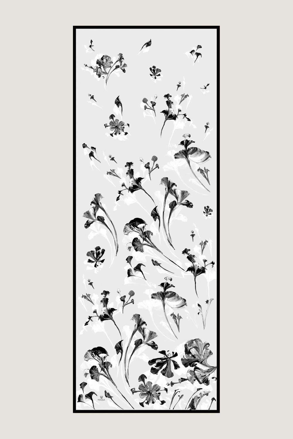 EFLİN MULBERRY İPEK ŞAL 70*190 CM - EKRU