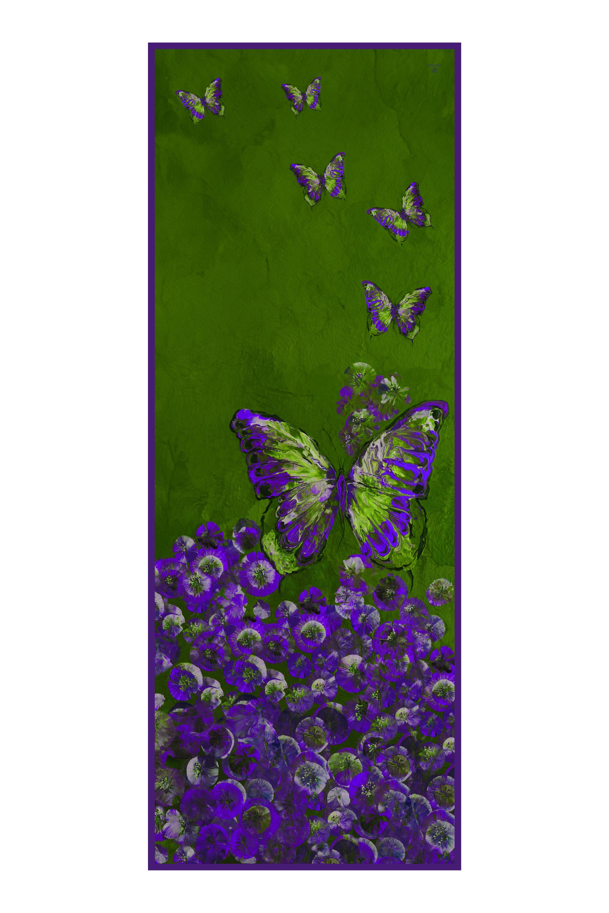 ESPER PAMUK İPEK ŞAL 70*190 – MOR