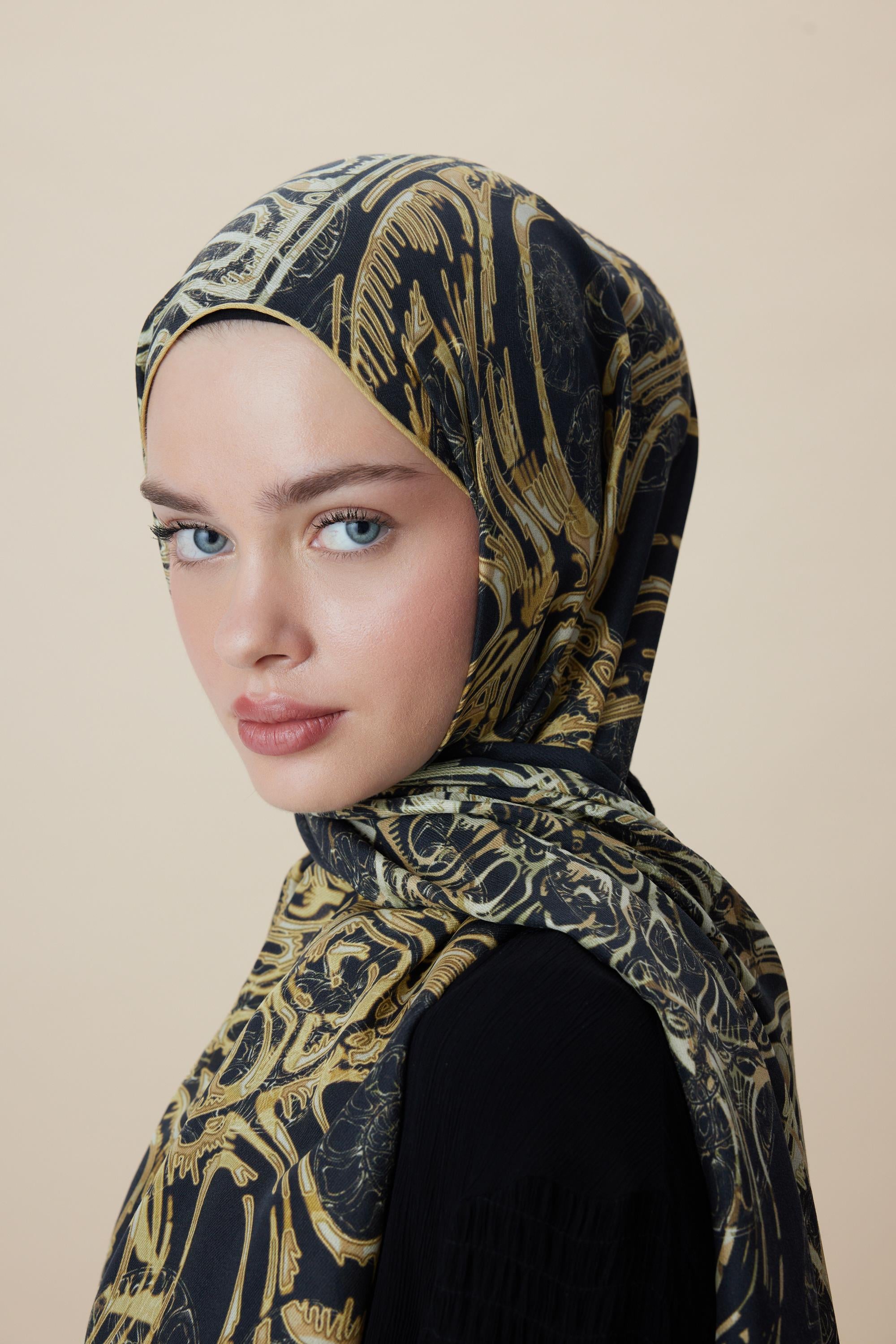 FASL PAMUK İPEK ŞAL 70*190 CM - ACI KAHVE