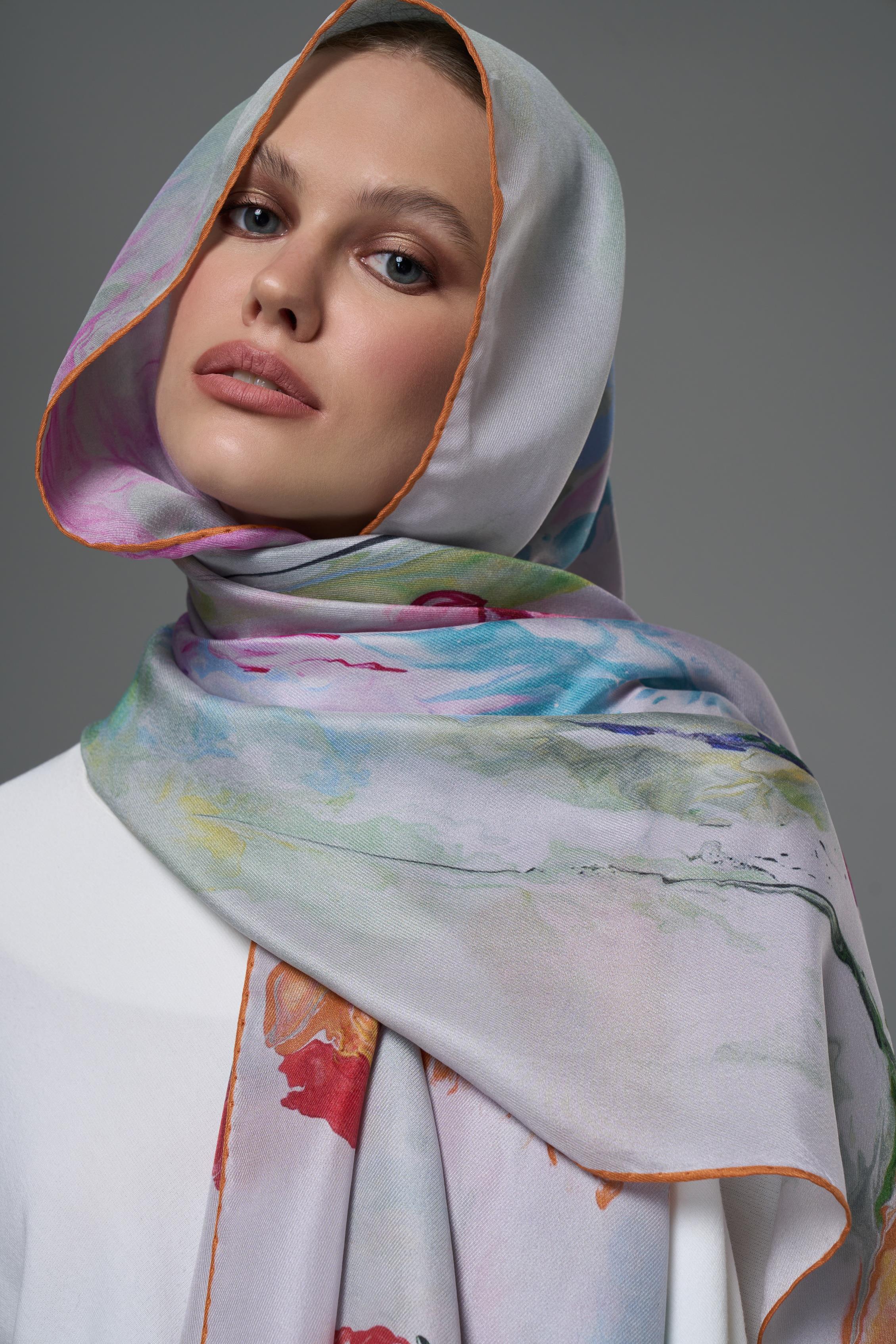 İRİS PAMUK İPEK ŞAL 70*190 