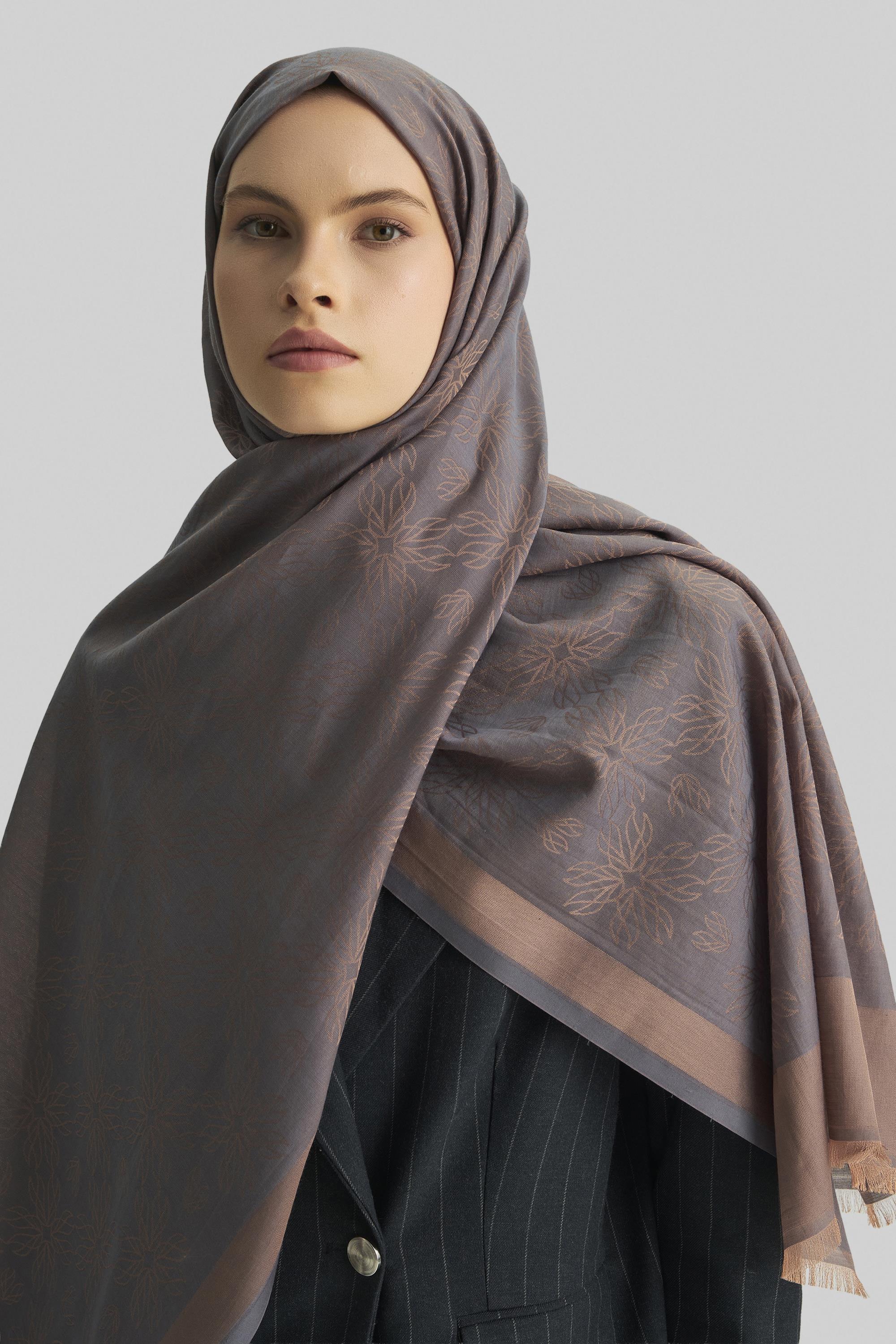 LİZAY PAMUK İPEK ŞAL-GÜMÜŞ