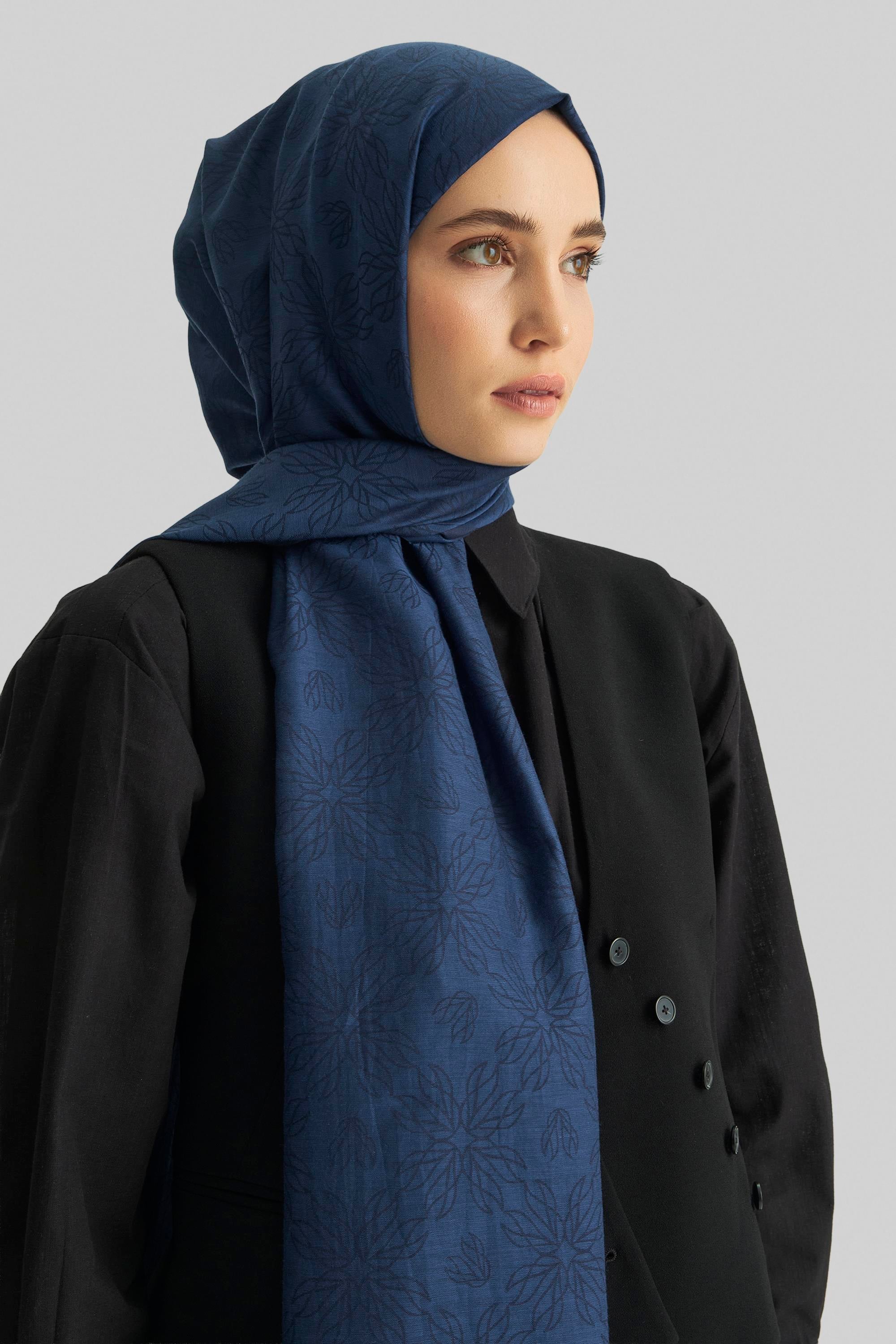 LİZAY PAMUK İPEK ŞAL-SAKS