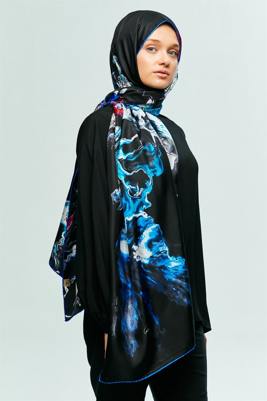 MAİ LOTUS TİVİL İPEK ŞAL 75x200