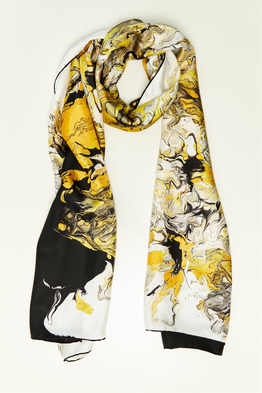 MAİ LUTEA TİVİL İPEK ŞAL 50x200