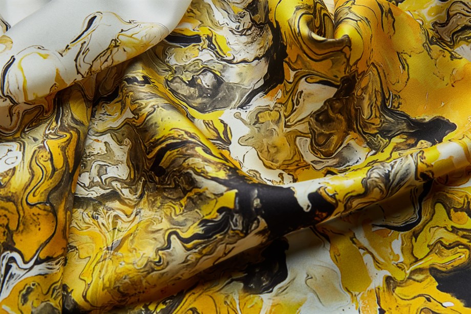 MAİ LUTEA TİVİL İPEK ŞAL 50x200