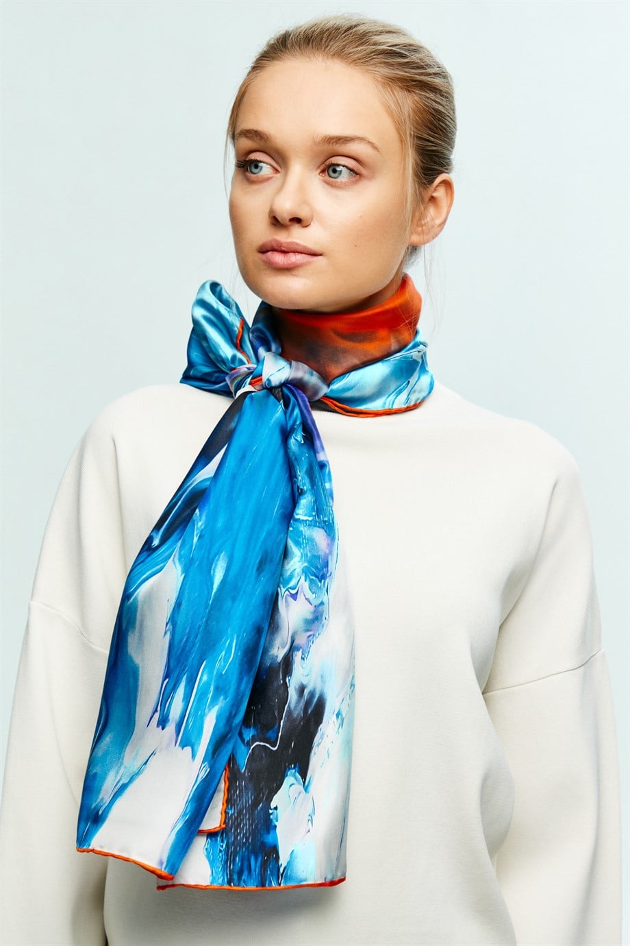 MAİ PİA TİVİL İPEK ŞAL 50x200