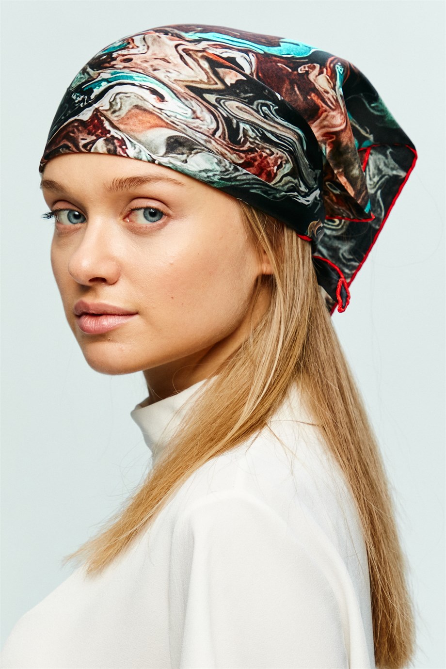 RAKS TİVİL İPEK GAVROŞ 55x55