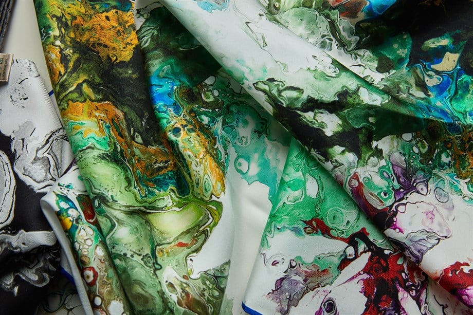 MAİ SA TİVİL İPEK ŞAL 50x200