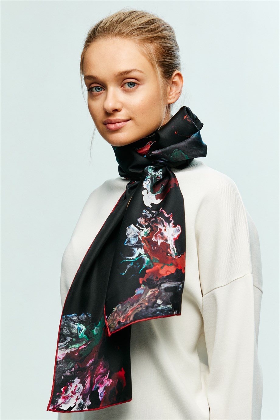 MAİ SAY TİVİL İPEK ŞAL 50x200