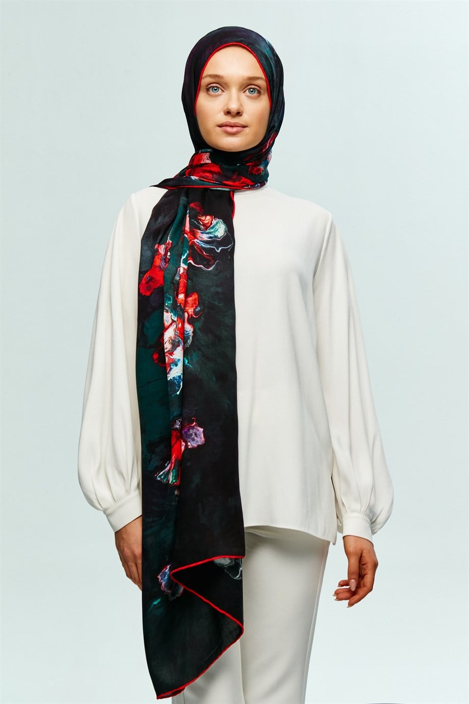 SIR MODAL İPEK ŞAL 75x200