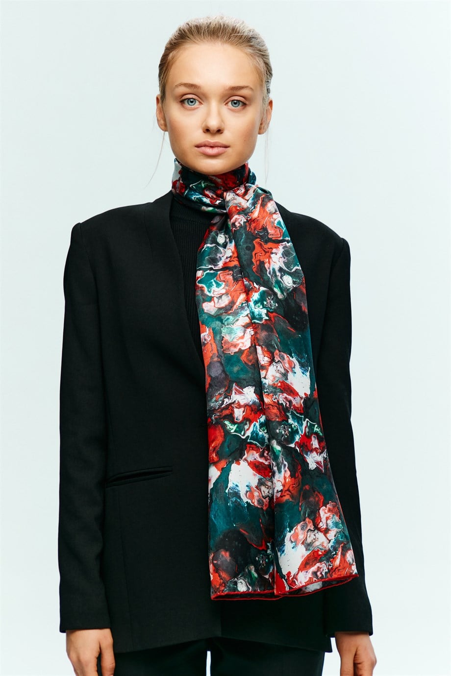 MAİ SIR TİVİL İPEK ŞAL 50x200