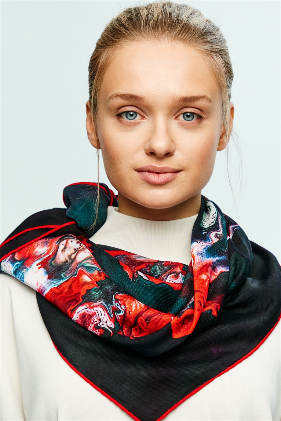 SIR MODAL İPEK KARE ŞAL 115x115