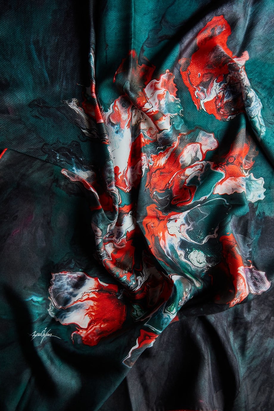 MAİ SIR TİVİL İPEK ŞAL 50x200