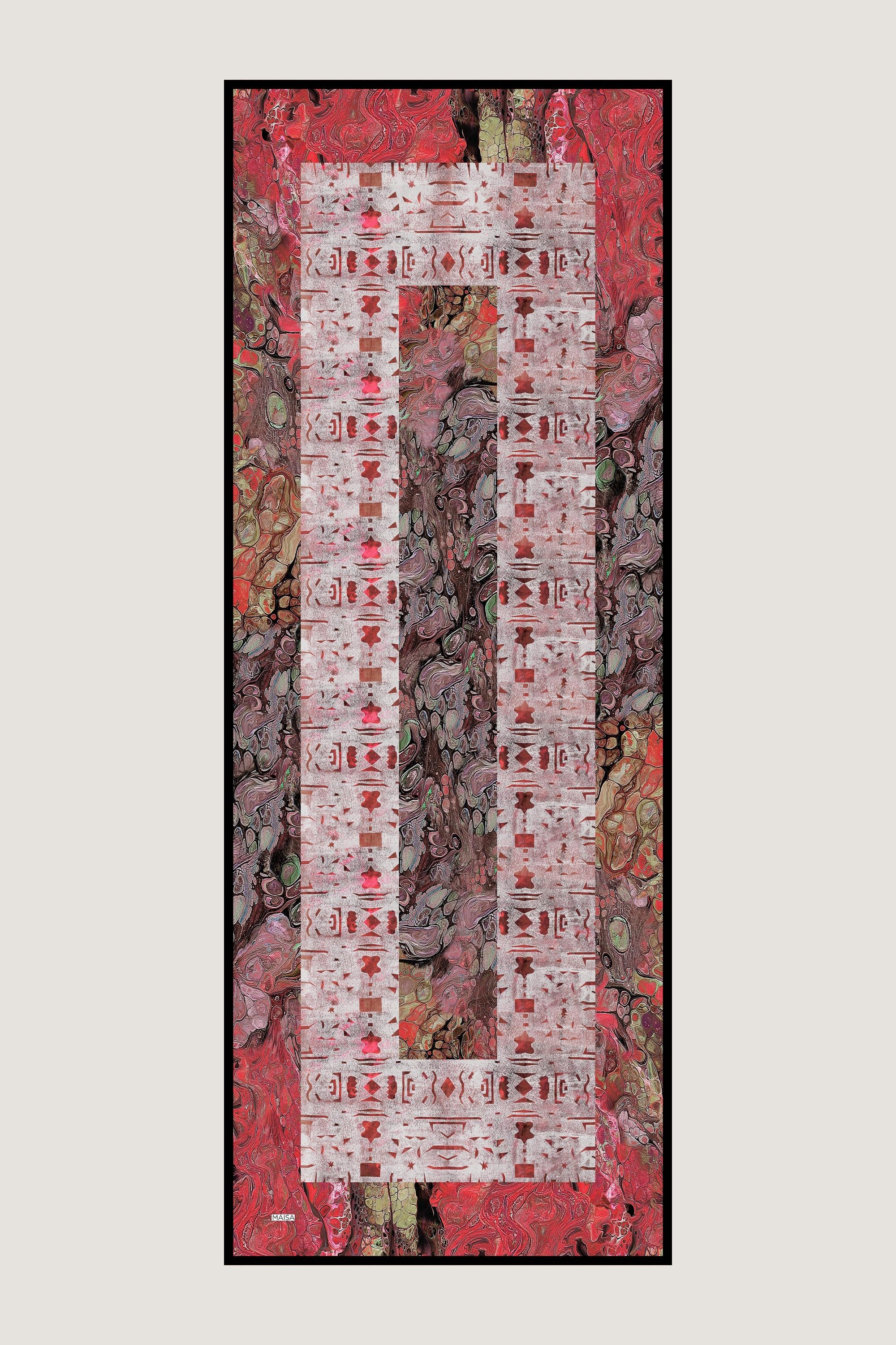 MERZ PAMUK İPEK ŞAL 70*190 CM - MERCAN