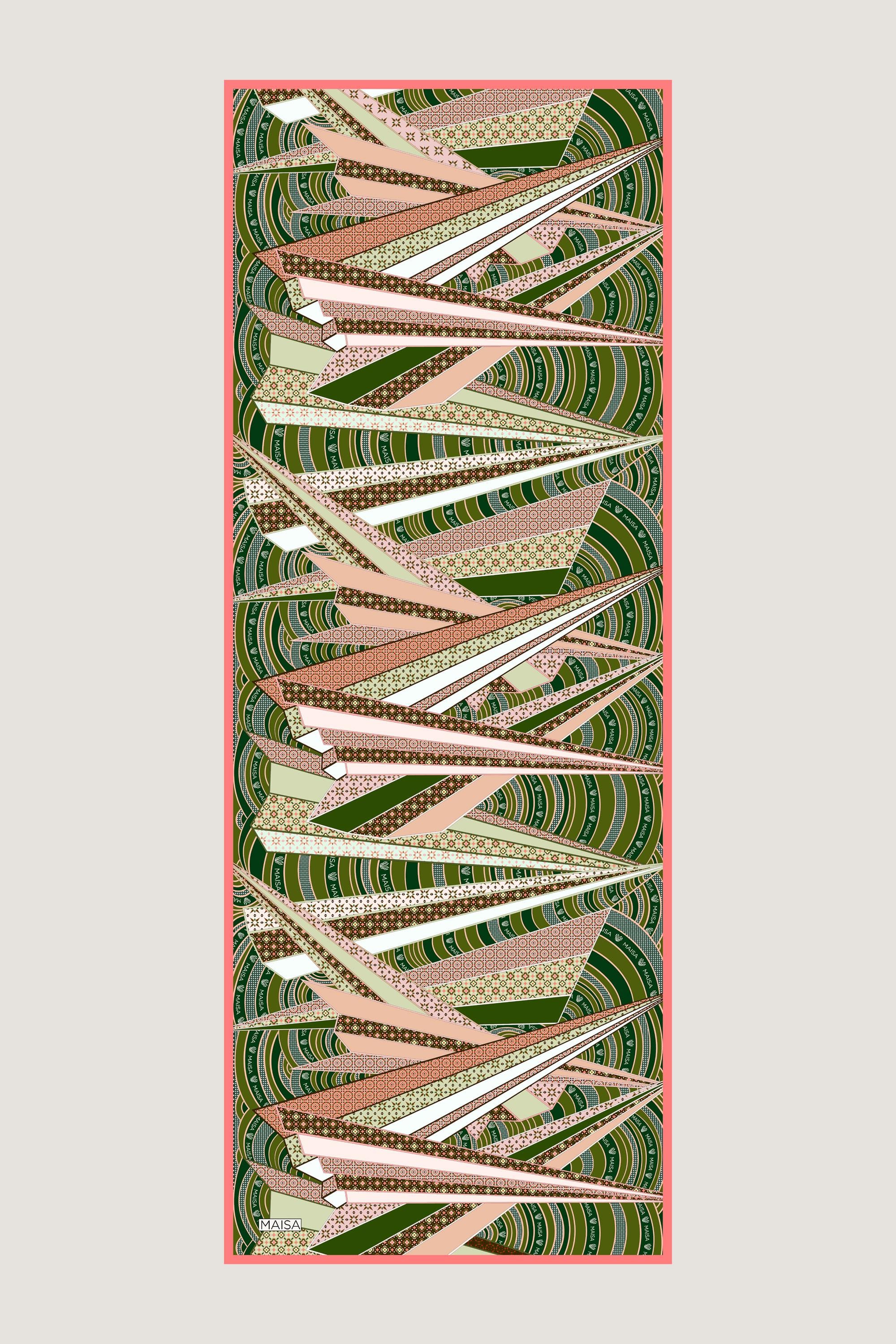 ÖZDE FLOŞ VİSKON ŞAL 70*190 CM - PEMBE