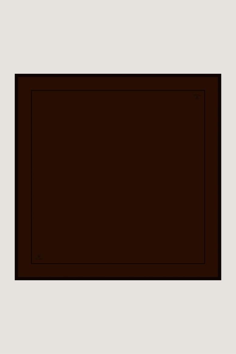 PAK TİVİL İPEK EŞARP 90*90 CM - ACI KAHVE