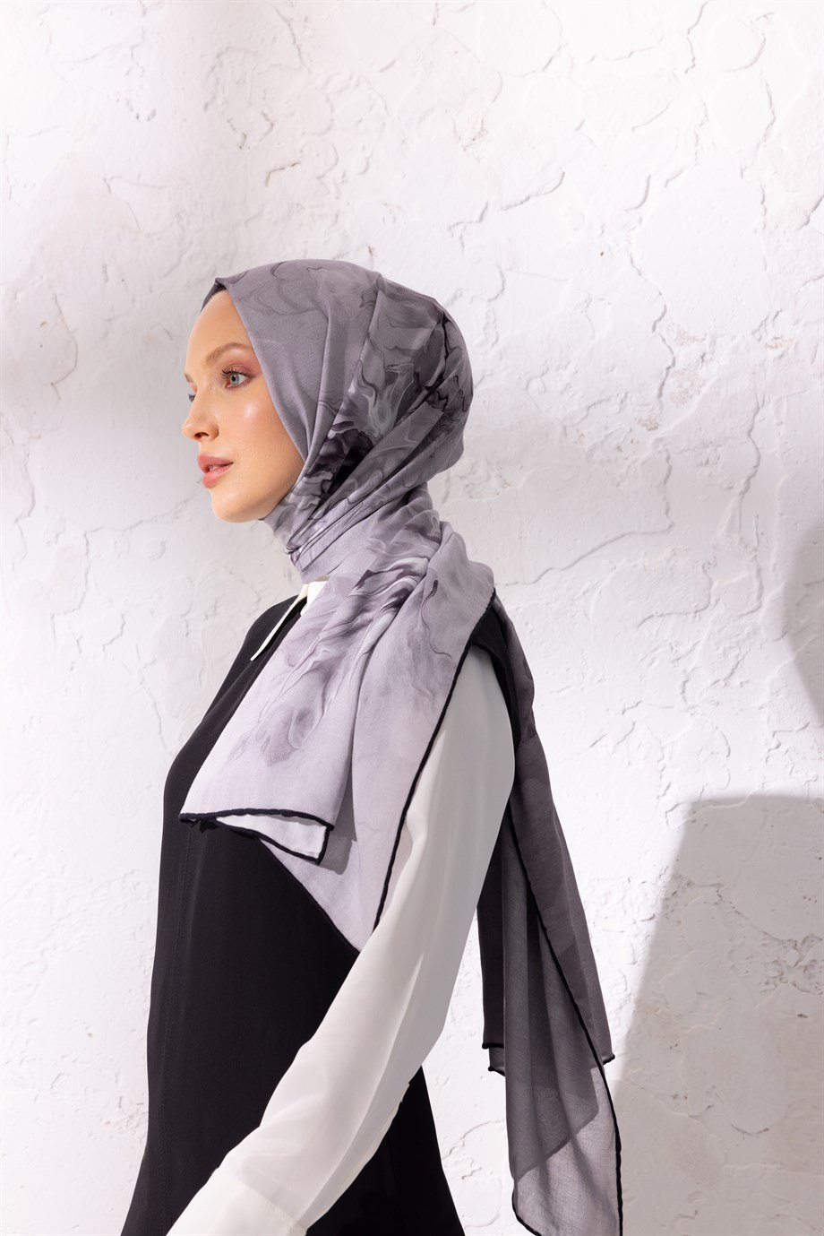 SABA MODAL İPEK ŞAL 70x190