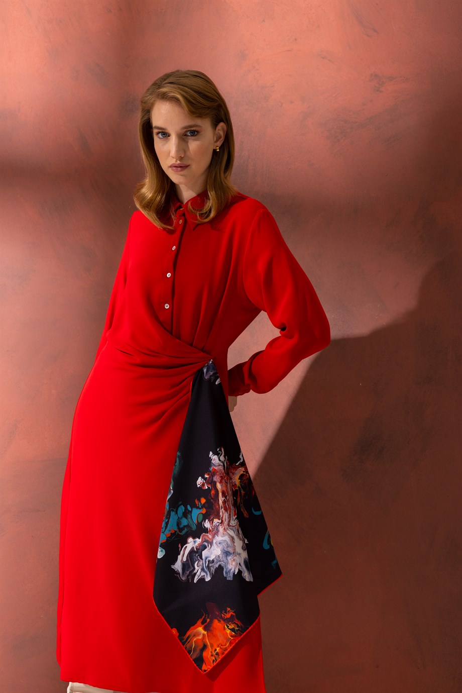 TANA İPEK EŞARP 90x90