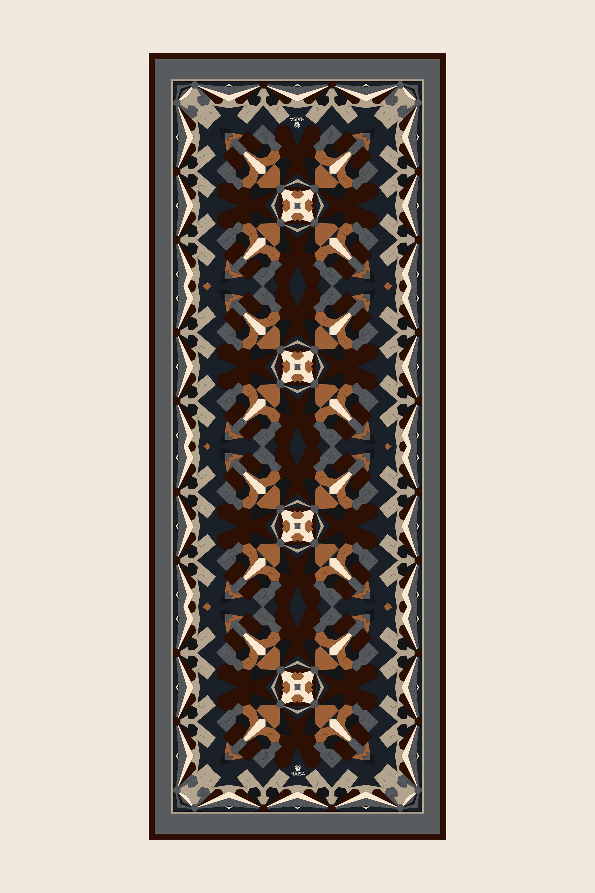 TARA YÜN İPEK KAŞMİR ŞAL 70*200 CM - ANTRASİT