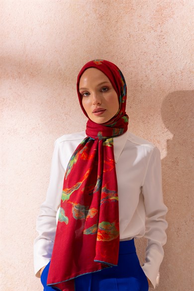 ABEL MODAL İPEK ŞAL 70x190