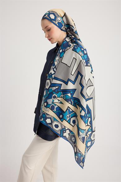 ALEV FLOŞ VİSKON ŞAL 70*190 CM - BEJ