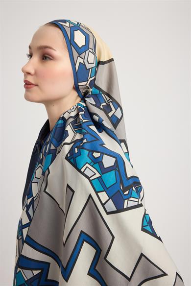 ALEV FLOŞ VİSKON ŞAL 70*190 CM - BEJ