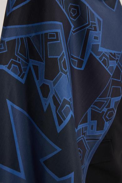 ALEV FLOŞ VİSKON ŞAL 70*190 CM - LACİVERT