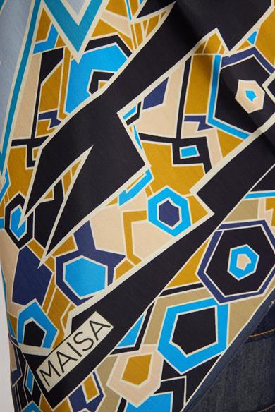 ALEV FLOŞ VİSKON ŞAL 70*190 CM - SİYAH