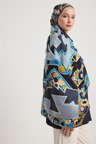 ALEV FLOŞ VİSKON ŞAL 70*190 CM - SİYAH