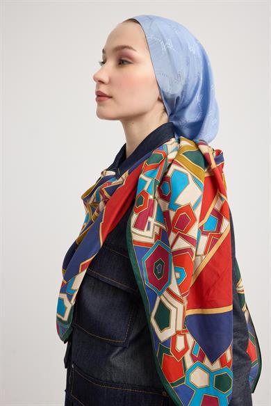 ALEV FLOŞ VİSKON ŞAL 70*190 CM - YEŞİL