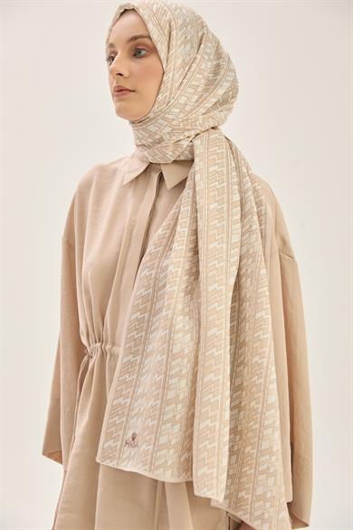 ARF FLOŞ VİSKON 70*190CM ŞAL - BEJ 