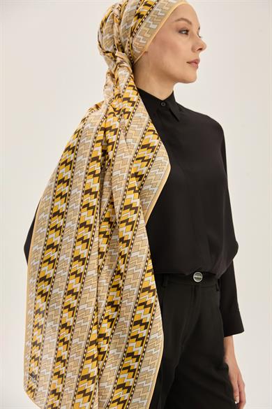 ARF FLOŞ VİSKON 70*190CM ŞAL - CAMEL