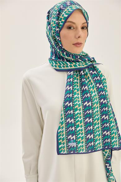 ARF FLOŞ VİSKON 70*190CM ŞAL - MORCİVERT 