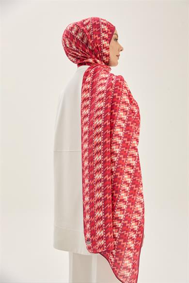 ARF FLOŞ VİSKON 70*190CM ŞAL - VİŞNE 