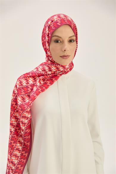 ARF FLOŞ VİSKON 70*190CM ŞAL - VİŞNE 