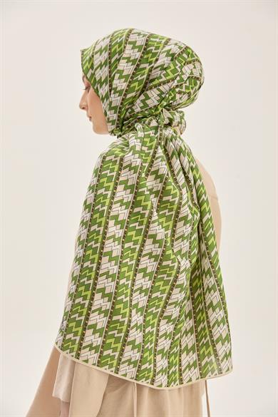 ARF FLOŞ VİSKON 70*190CM ŞAL - YEŞİL 