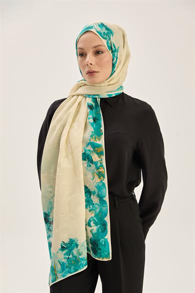 ARUS FLOŞ VİSKON 70*190CM ŞAL - BEJ 