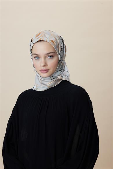 ATOL TİVİL İPEK EŞARP 90*90 CM - TAŞ