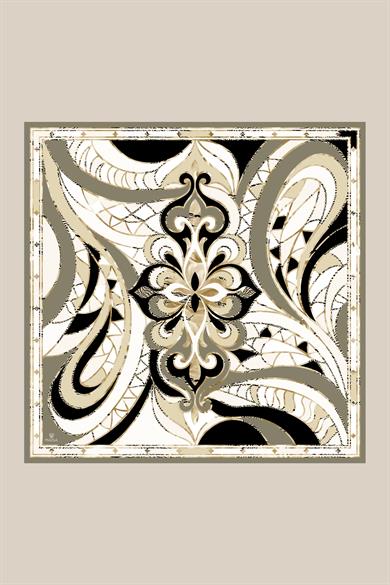 ATOL TİVİL İPEK EŞARP 90*90 CM - VİZON