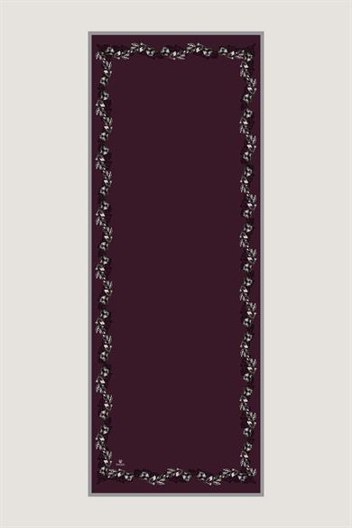 BADE MULBERRY İPEK ŞAL 70*190 CM - MÜRDÜM