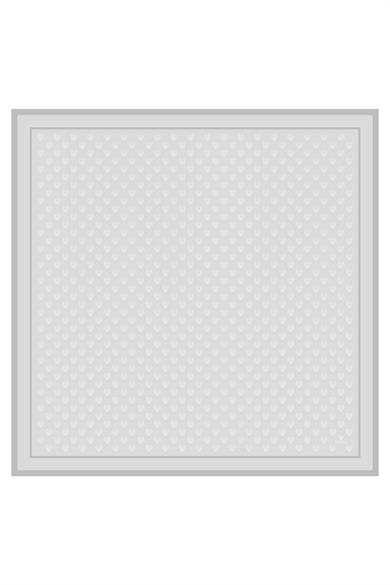 BİRCE TİVİL İPEK EŞARP 90*90 - GRİ