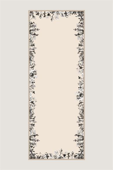 BURCU MULBERRY İPEK ŞAL 70*190 CM - BEJ