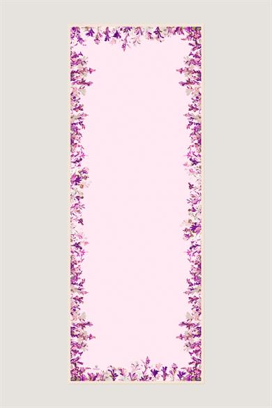 BURCU MULBERRY İPEK ŞAL 70*190 CM - PEMBE