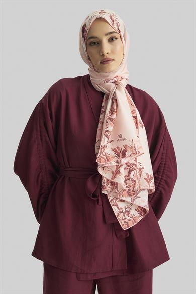 BURCU MULBERRY İPEK ŞAL 70*190 CM - SOMON