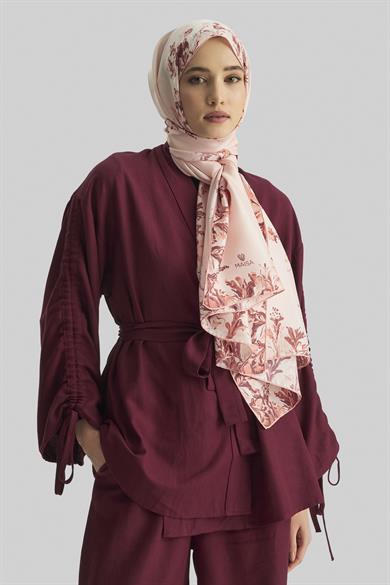BURCU MULBERRY İPEK ŞAL 70*190 CM - SOMON